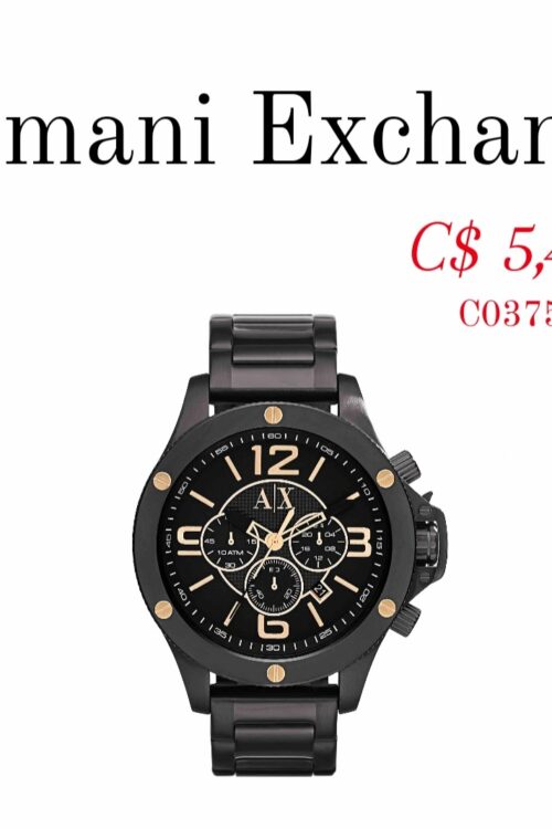 Reloj Armani Exchange A|X Chronograph – venta final no devolucion