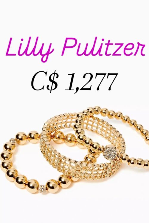 Lilly Pulitzer Brazalete Trio – venta final no devolucion