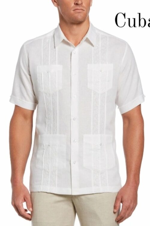 Cubavera Guayabera Bright White – venta final no devolucion.
