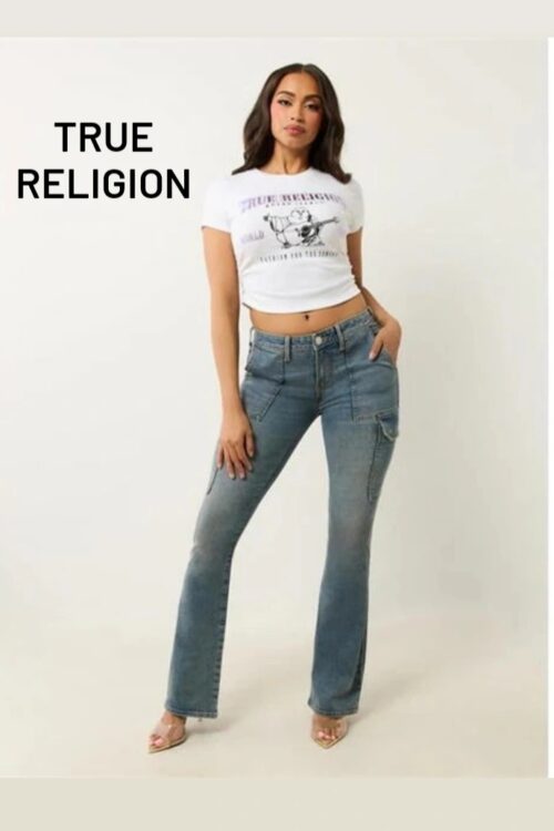 True Religion Gathered Tee – venta final no devolucion.