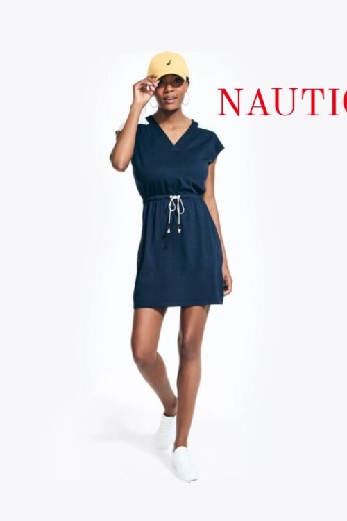 Nautica Crafted Knit Dress – venta final no devolucion.