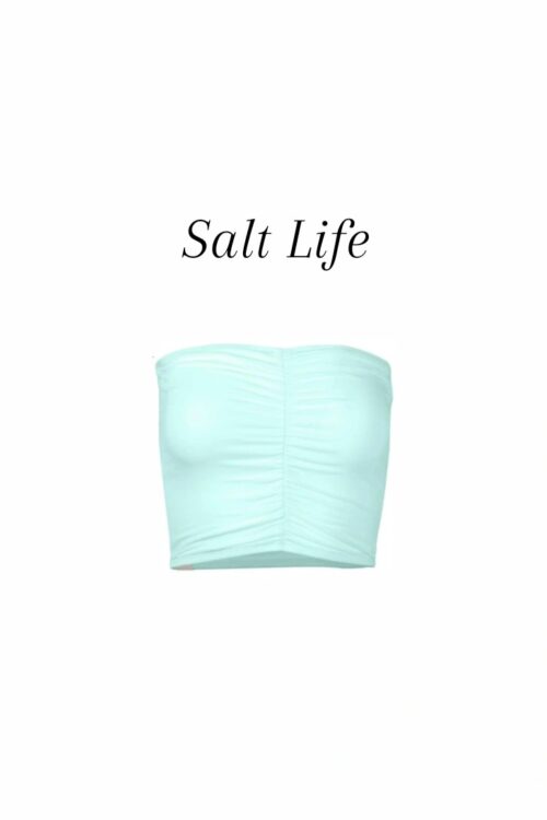 Salt Life Tube Top Aqua Sea.