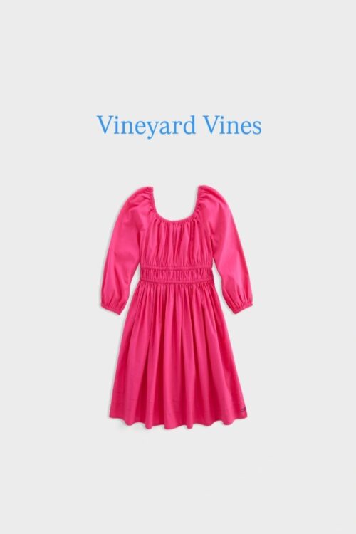 Vineyard Vines Poplin Puff Sleeve Dress – ENVIO GRATIS CARGOTRANS.