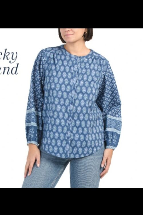 Lucky Brand Border Print – ENVIO GRATIS CARGOTRANS.