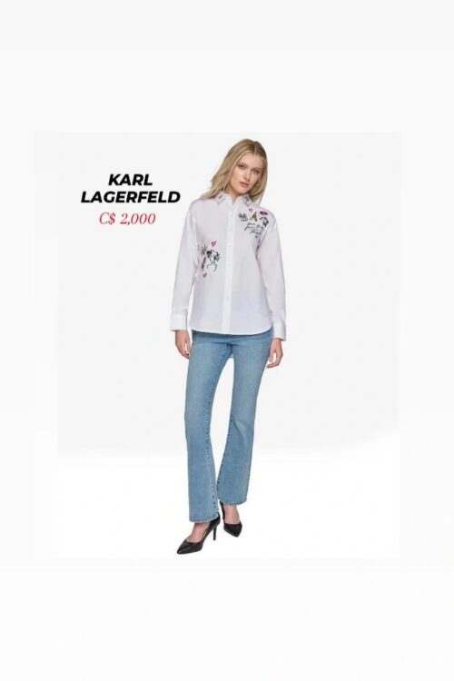 Karl Lagerfeld Oversized Whimsy Shirt – ENVIO GRATIS.