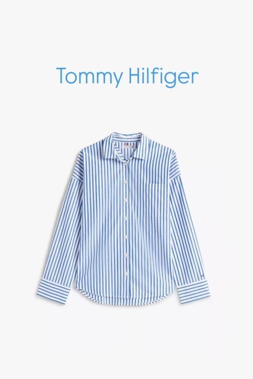 Camisa Manga Larga De Mujer Tommy