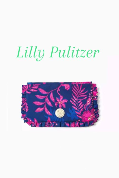 Lilly Pulitzer Ruffle Clutch – ENVIOS GRATIS CARGOTRANS.